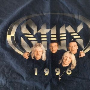 Vintage 1996 STYX tour shirt XL